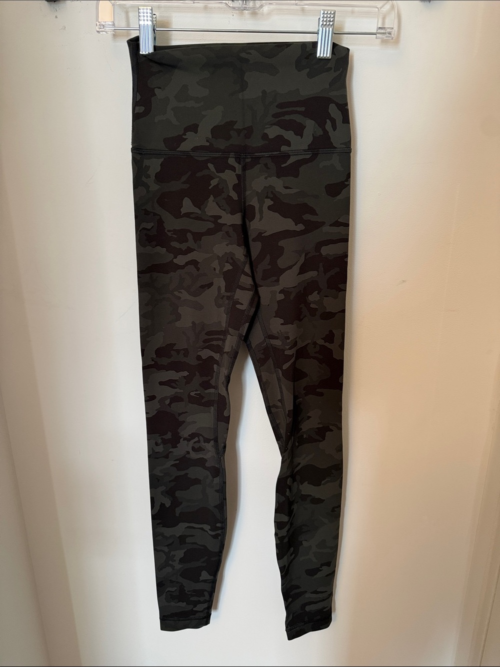 lululemon athletica Dark Olive Camouflage High-Rise Leggings